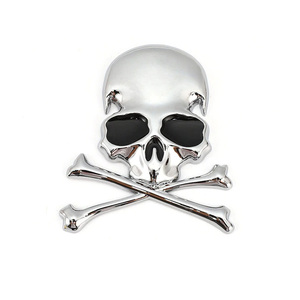 Miếng Dán Xe Hơi Hình Đầu Lâu Ma 3D Hợp Kim Thời Trang Miếng Dán Biểu Tượng Huy Hiệu Xe Máy Phụ Kiện Xe Hơi Ô Tô - Product Image 5