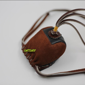 Calidad Premium personalizada Steve Tait estilo suave cuero cetrería capucha estilo árabe águila capuchas caza hecho juego Premium llamada - Product Image 2