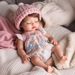 Muñecas Reborn Babeside <span class=keywords><strong>Nancy</strong></span> de 12 Pulgadas de Silicona Suave Completa para Niñas, Escena Realista de Bebé Durmiendo - Product Image 5
