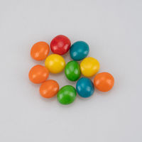 Hoge Kwaliteit Sterke Zure Bommen Kauwen Snoep Verpakt Geïmporteerde Snoepjes Gemengd Fruitige Bonbon Zachte Gepofte Halal Snoep Groothandel