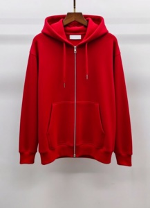 เทรนด์อุตสาหกรรมปี 2026 เสื้อฮู้ดผู้ชายคุณภาพสูงแบบสั่งทำ OEM ทรงโอเวอร์ไซส์ ไหล่ตก ซิปยาว สีพื้น สไตล์ลำลองสำหรับฤดูใบไม้ผลิ เป็นมิตรต่อสิ่งแวดล้อม - Product Image 3