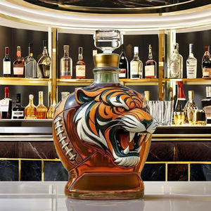 Gelas Wiski Berukir, Dekanter Anggur, Hadiah untuk Wiski, Detoxizer Bar Kreatif - Botol Wiski - Product Image 5