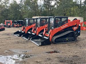 Chargeur compact Kubota 97-2, chargeur frontal, chargeur de tracteur, pompe hydraulique KYB, 15,7-75 kW - Product Image 5