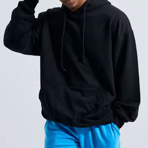 เสื้อฮู้ดดี้ทรงปกติ คุณภาพสูง ผ้าเฟรนช์เทอร์รี่ 100% ผ้าฝ้าย พิมพ์ลายพัฟฟ์ แห้งเร็ว สำหรับผู้ชาย - Product Image 4