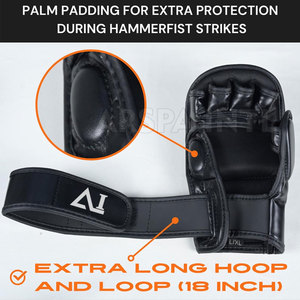 ถุงมือต่อสู้คุณภาพสูงราคาถูกผลิตในปากีสถาน ถุงมือต่อสู้ที่ใส่สบายสำหรับทุกเพศ - Product Image 4