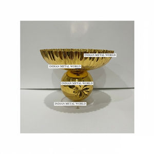 Tazón de Cobre Puro Martillado de Alta Calidad, Tazón para Servir Chocolate con Soporte para Hotel, Restaurante, Suministros para Fiestas - Product Image 5