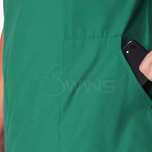 ชุดสครับแพทย์ดีไซน์โดดเด่น ขายดี ไซส์ใหญ่ MOQ ต่ำ สินค้ามาใหม่ ผ้าฝ้าย 100% รับทำโลโก้ตามสั่ง บริการ OEM - Product Image 5