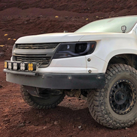 Projecteurs de phares fumés pour Chevrolet Colorado 2015-2022, tube LED, gauche et droite, 15-20