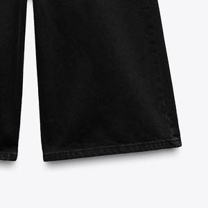 Fashionable Women Knee Length Denim Jorts Loose Fit Stone Washed Solid <b>Jeans</b> <b>Shorts</b> <b>High</b> <b>Waist</b> Summer Wear Denim Women's <b>Shorts</b> - Product Image 5