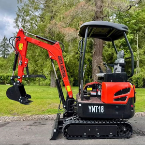 FREE SHIPPING AGT YNT18 EPA CE Engine 1.2 ton 13.5KW mini excavator Eaton <b>Hydraulic</b> <b>Cylinder</b> Core Motor Pump Gearbox Gear PLC - Product Image 3