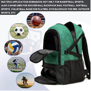 Sac de basketball de qualité supérieure, respirant, meilleur fournisseur, tendance, léger, facile à transporter, avec bandoulière réglable - Product Image 4