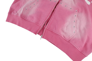 T-shirt en molleton 100 % coton de haute qualité, style araignée, à manches longues, avec capuche au crochet, pour homme, style hiver, imprimé en relief - Product Image 3