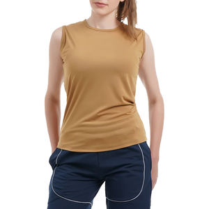 เสื้อกล้ามสำหรับผู้หญิงเสื้อกล้ามออกกำลังกายเล่นยิมเล่นกีฬาเล่นยิมทำจากผ้าฝ้ายคุณภาพสูงออกแบบโลโก้ได้ตามต้องการ - Product Image 1