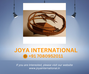 El TRAIL RIDER 6,5 'Riendas divididas de cuero trenzado para Racing Logotipo personalizado disponible - Product Image 2