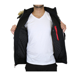 Chaqueta acolchada para hombre de talla asiática con logotipo personalizado, Parka impermeable de invierno, abrigo de esquí grueso y cálido, chaqueta para exteriores para hombre, 1 Uds. - Product Image 2