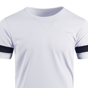 Maillots de football maillots de football à manches courtes chemise brodée avec logo personnalisé équipe sportive de France uniforme de football uni - Product Image 3