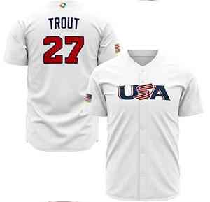 Camiseta de béisbol ligera Ropa deportiva de equipo hecha a medida - Product Image 3