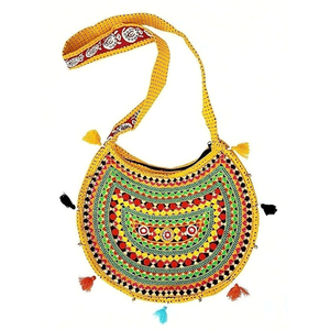 Bolsos y Carteras Bordados con Múltiples Diseños para Mujer, Moda de Bengala Occidental con Cierre de Cremallera y Precios Atractivos - Product Image 5