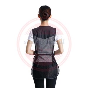 Unisex toelettatori per animali domestici manica corta con cerniera <span class=keywords><strong>Scrub</strong></span> giacca Logo personalizzato per toelettatori uso quotidiano In salone - Product Image 5