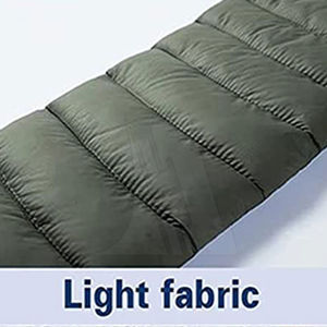 Chaqueta acolchada personalizada OEM para hombre, chaqueta de invierno informal con logotipo personalizado para hombre, chaquetas acolchadas con cuello con capucha, manga larga - Product Image 3