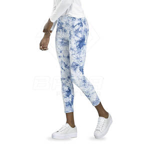 Leggings imprimés de haute qualité pour femmes en coton respirant disponibles dans de nouveaux modèles avec logo personnalisé différentes tailles et couleurs à bas prix - Product Image 1