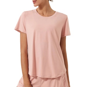 Skinny Fit Women's <b>Workout</b> Tops Short Sleeve Gym Shirts Summer Athletic Yoga windbreaker gym fitness yoga tops - Product Image 3