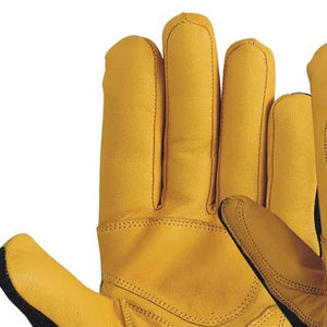 Gants de mécanicien de construction Double paume anti-dérapant Gants de travail en cuir de taille européenne durables pour hommes - Product Image 4