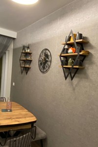 Antique metal & wooden <b>shelf</b> <b>wall</b> <b>mounted</b> storage <b>shelves</b> for home hotels living room kitchen bathroom home decor accessories - Product Image 3