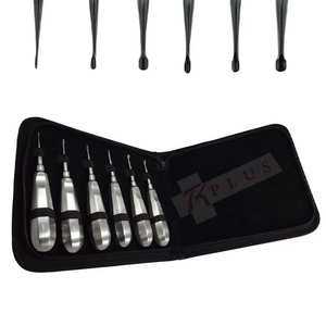 Ensemble d'ascenseur ailé 6 taille 1 6mm Instruments de luxation dentaire vétérinaire en acier inoxydable de qualité chirurgicale autoclavable manuel CE - Product Image 1