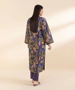 Venta caliente 2025 Traje de césped estampado Vestidos bordados para damas Venta caliente Nuevo diseño Vestido informal ligero para mujeres - Product Image 4