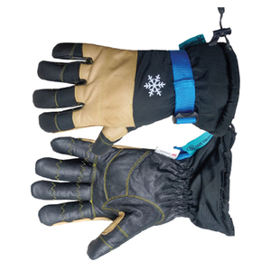 Gants de ski en cuir de snowboard sur mesure, imperméables et respirants Gants de ski coupe-vent pour hommes par temps froid Qualité standard - Product Image 4