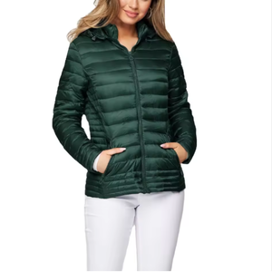 Blouson matelassé pour femme grande taille imperméable en coton écologique rembourré Blouson d'hiver de haute qualité Fournisseur BD - Product Image 2