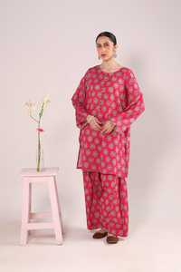 Nouveau été décontracté femmes Farshi robes robe pakistanaise femmes vêtements 2025 nouveau Design - Product Image 5