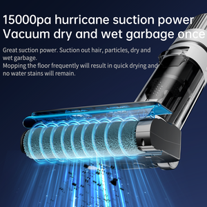 Usine OEM ODM Wet Dry 2 en 1 Système d'avertissement vocal Aspirateur à main vertical intelligent Laveur de <span class=keywords><strong>sol</strong></span> pour le nettoyage de la <span class=keywords><strong>maison</strong></span> - Product Image 4