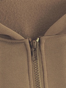 Sweat à capuche oversize pour femme en molleton de coton de haute qualité, décontracté, pour l'hiver, avec logo et étiquette personnalisés sur le devant - Product Image 5