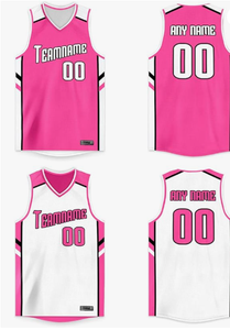 Conjunto de Uniforme Deportivo Personalizado de Baloncesto Transpirable, Reversible, con Nombre y Número Impresos, para Hombres Adultos - Product Image 3