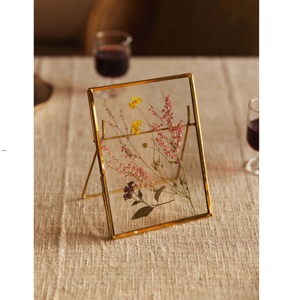 Handmade Matte <b>Black</b> <b>Metal</b> <b>Photo</b> <b>Frame</b> Powder Coated for Desktop Table or Shelf Decoration Square Shape - Product Image 1