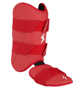 อุปกรณ์ป้องกันขาแบบเบสบอลสำหรับผู้ใหญ่และเยาวชนอุปกรณ์นิรภัยทำจากหนังที่ทนทานมีตัวเลือกปรับแต่งได้ - Product Image 5