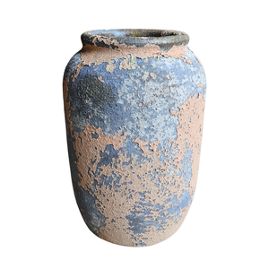 Pots «Atlantis» en argile céramique 100% faits à la main pour la décoration de jardin extérieur fabriqués en usine émaillés pour les plantes et les fleurs domestiques - Product Image 1