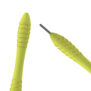 Cubierta de silicona antifatiga para mango de espejo dental, con vástago de rosca estándar, tacto suave, color verde lima (Chartreuse), Pakistán - Product Image 2