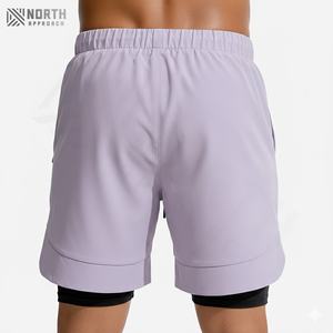 Pantalones Cortos Deportivos de Playa para Hombre, de Secado Rápido, Transpirables, de Lona, Poliéster/Algodón, para Entrenamiento, Verano 2025 - Product Image 2