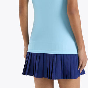 Conjunto de falda de tenis personalizable para mujer Ropa activa duradera y transpirable con logotipo frontal de moda para nombre de equipo personalizado - Product Image 6