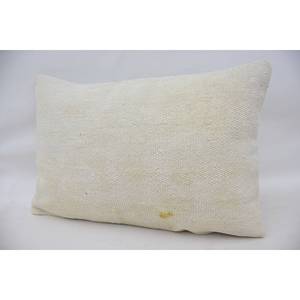 Beige Wool Kantha Patchwork Toile <b>Pillow</b> 16x24 Inch Floral Embroidered Vintage Accent <b>Pillow</b> for <b>Sofa</b> Decor - Product Image 3