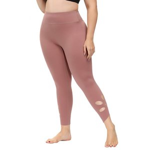 Mallas de secado rápido para mujer, pantalones de gimnasio sin costuras de cintura alta, mallas de entrenamiento, ropa deportiva elástica de compresión - Product Image 4