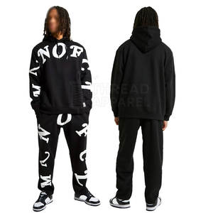 Último diseño de invierno Puff Impresión's Chándal Conjunto Causal de manga larga de color personalizado para la venta - Product Image 1