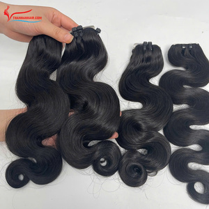Hot Unprocessed Vietnamese Remy Virgin Human Hair Extensions 3 PCS Lot Natural <b>Wave</b> <b>Body</b> <b>Wave</b> Afro Curl Best Bundles for - Product Image 1