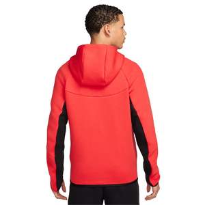 Veste à capuche zippée intégrale en polaire technique pour homme Rouge Légère Chaude Vêtement de sport d'entraînement Vêtement de sport haut de gamme - Product Image 6
