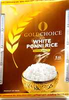Sacs en plastique à fond plat pour riz, emballages alimentaires laminés imprimés de qualité alimentaire pour riz basmati, blé et lait