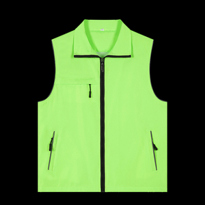 Chaleco de Seguridad Reflectante de Alta Visibilidad, Uniformes de Trabajo, Logotipo Personalizado, Chaleco de Voluntario con Cremallera, Chaleco de Trabajo para Personal de Supermercado - Product Image 6