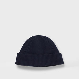 Cozy <b>Navy</b> Blue Knit <b>Hat</b> Versatile Headwear for All Seasons Great for Casual Outings and Outdoor Adventures - Product Image 1
